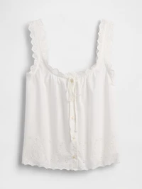 Embroidered PJ Tank
