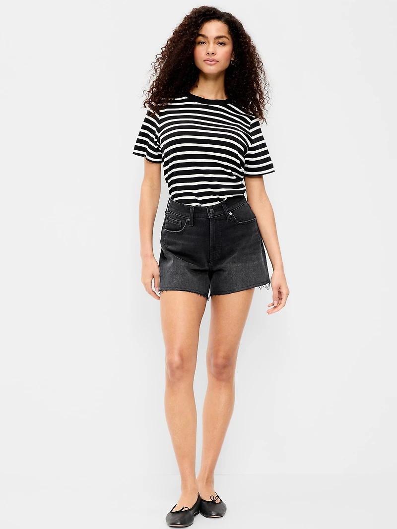 High-Waisted OG Jean Shorts - 4-inch inseam
