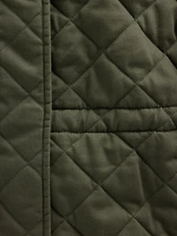 Quilted Cinched Field Jacket