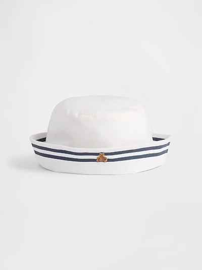 Baby Linen-Cotton Sailor Bucket Hat
