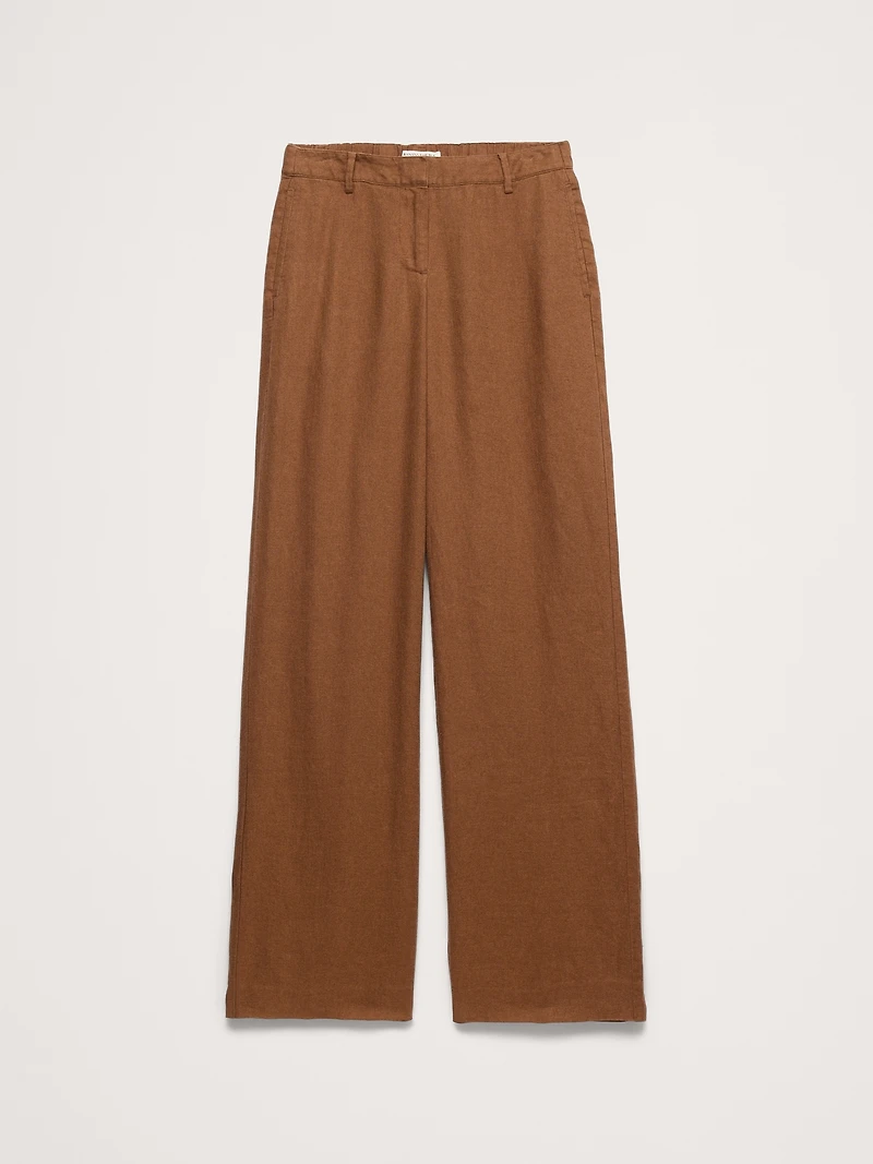 The Everyday Wide-Leg Pant Linen