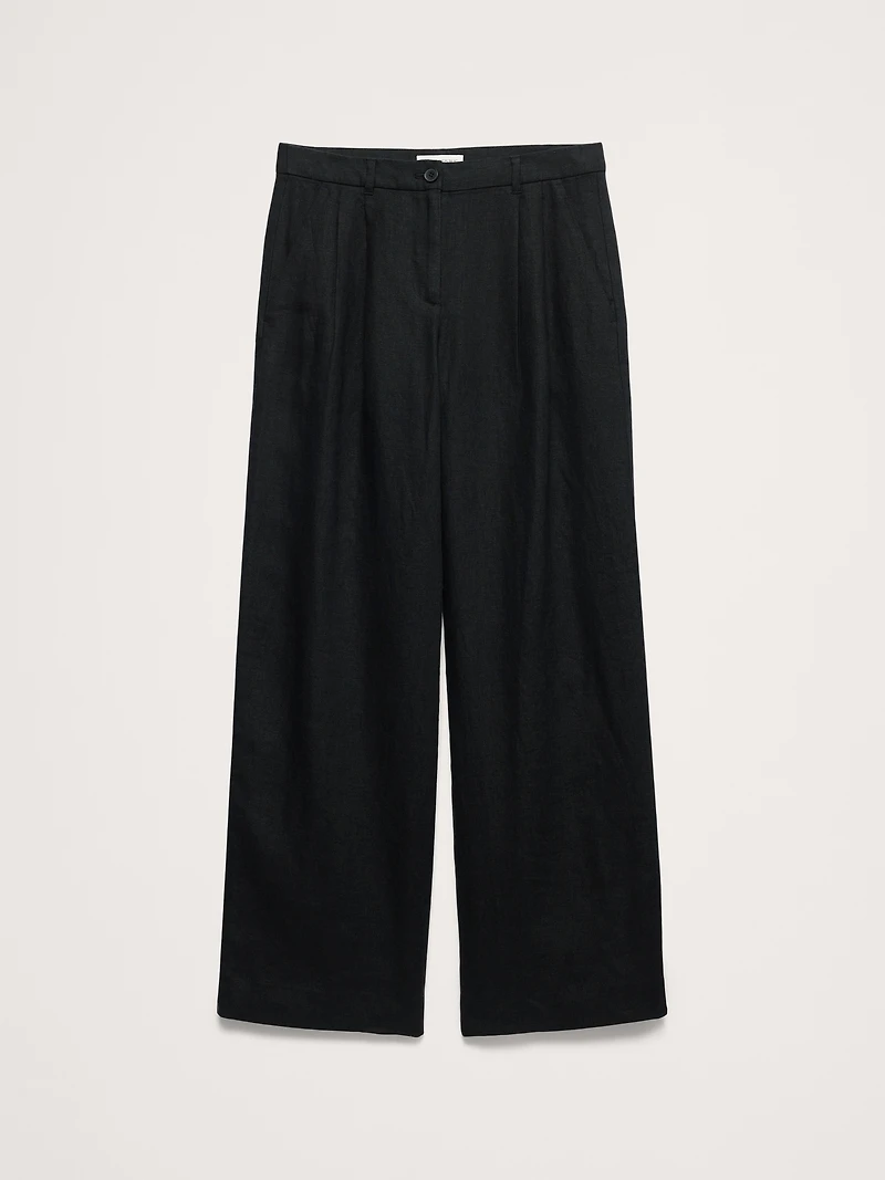 The Soho Wide-Leg Pant Linen
