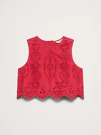 Tencel™-Linen Eyelet Tank