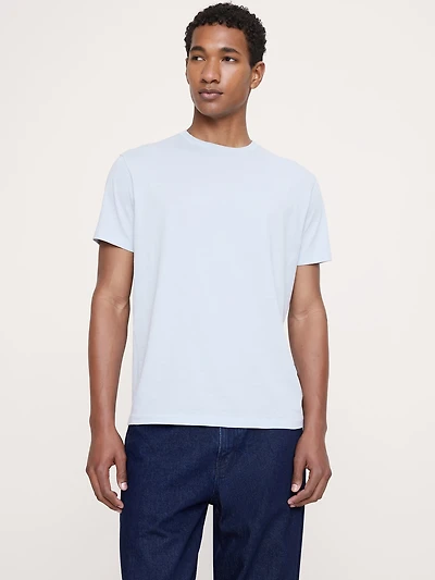 Lightweight Cotton Crew-Neck T-Shirt