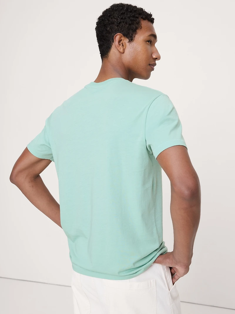 Lightweight Cotton Crew-Neck T-Shirt