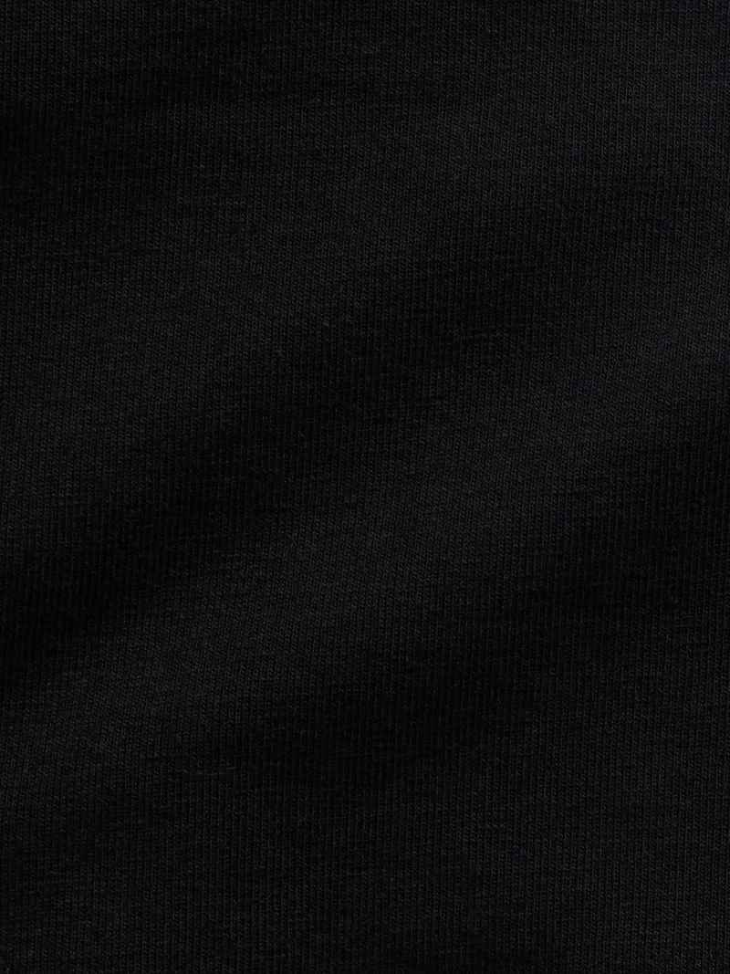 Organic Stretch Cotton Logo Bralette