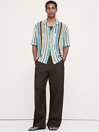 Cotton Mesh Resort Shirt