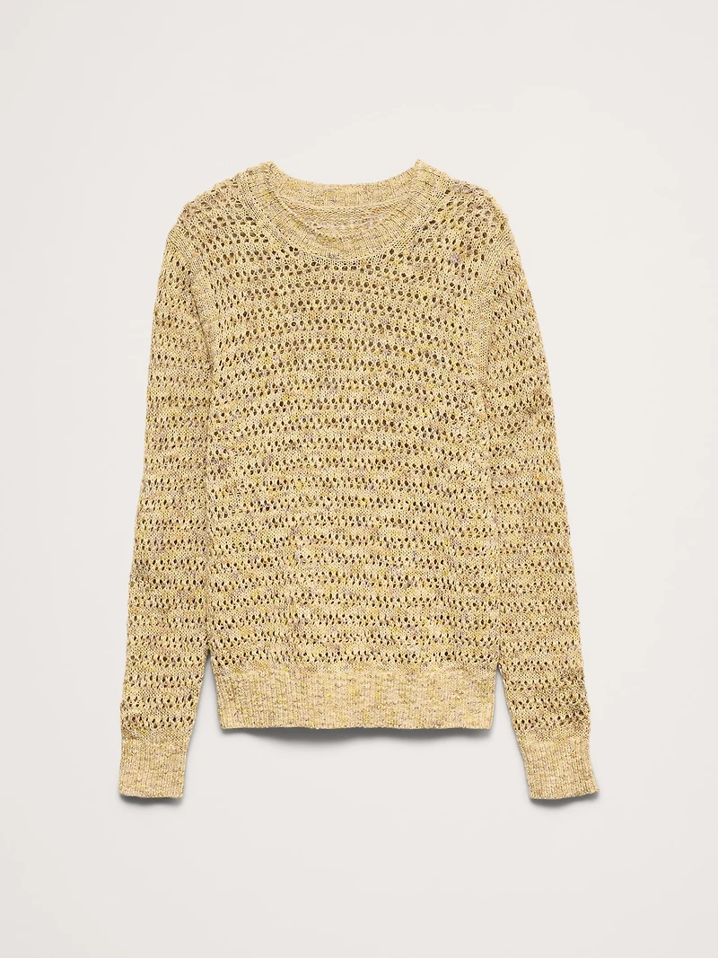 Spacedye Cotton-Silk Sweater