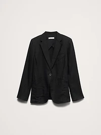 Slim Linen Blazer