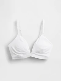 Organic Stretch Cotton Triangle Bra