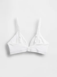Organic Stretch Cotton Triangle Bra