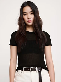 Heirloom Linen Sweater Tee