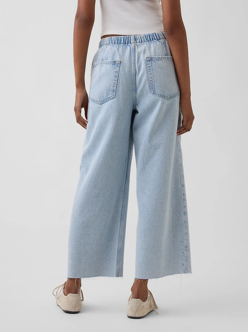 Low Rise Easy '90s Loose Crop Jeans