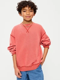 Oversized Fleece Sweatshirt for Boys
