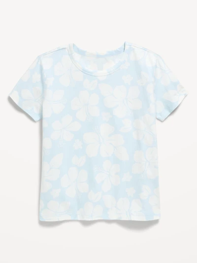 Softest Printed Short-Sleeve T-Shirt for Girls
