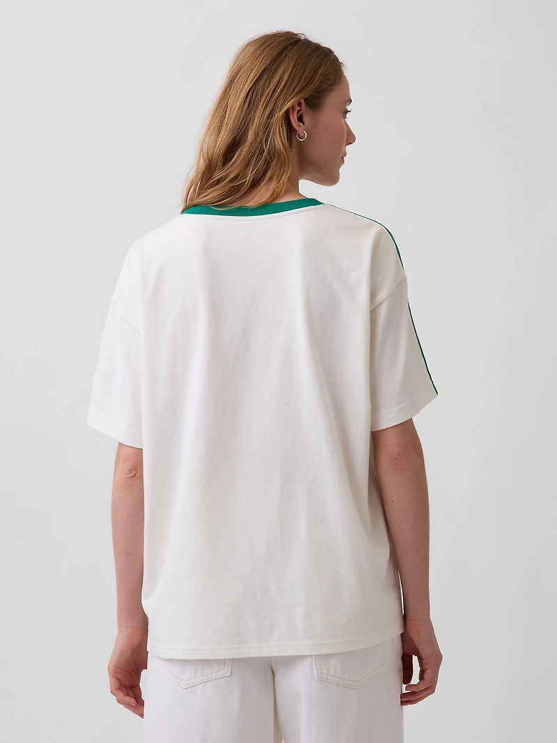 Oversized Varsity Logo T-Shirt