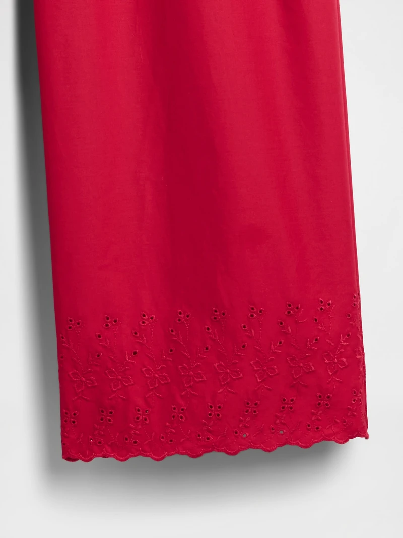 Embroidered PJ Pants