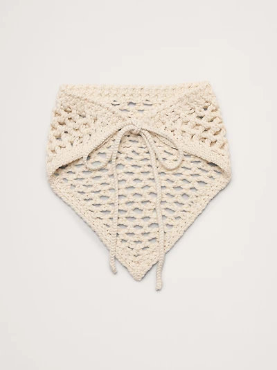 Crochet Tie Bandana