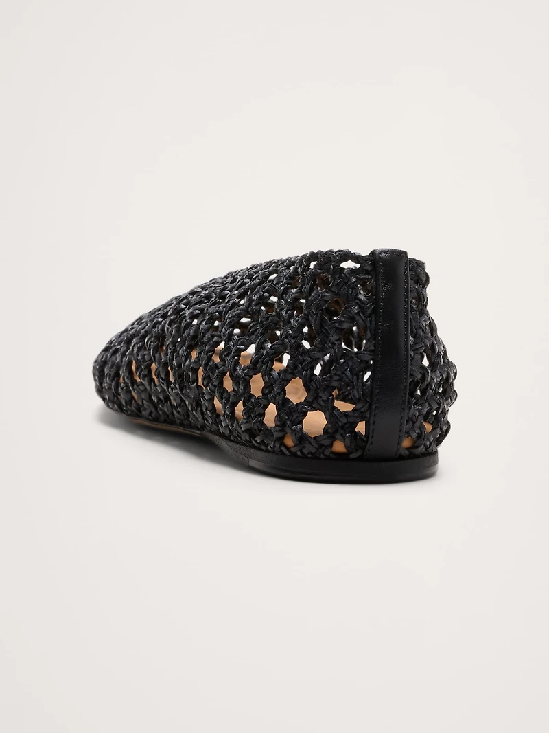 Woven Ballet Flats