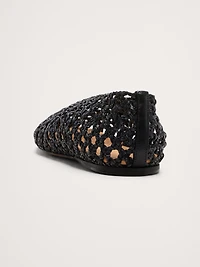 Woven Ballet Flats