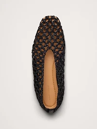 Woven Ballet Flats