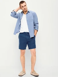 Slim Linen-Blend Rotation Chino Shorts - 8-inch inseam