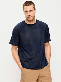 Loose Mesh Reversible T-Shirt