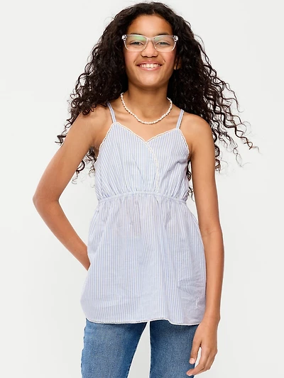 Printed Sleeveless Top for Girls