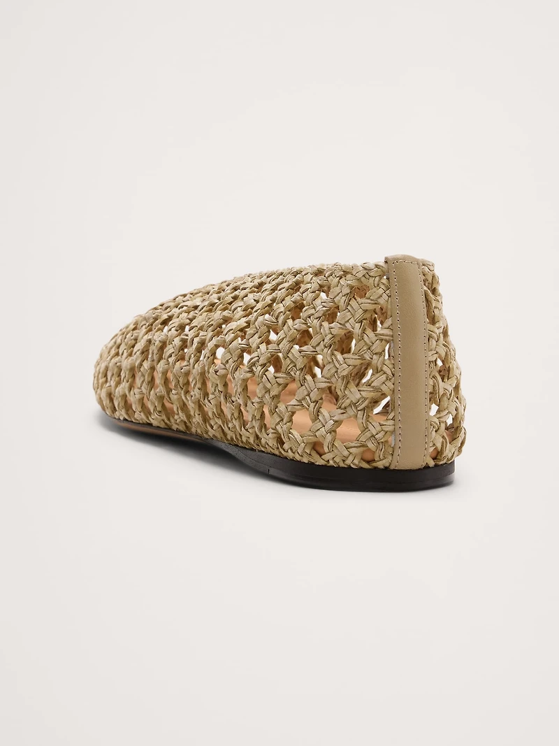Woven Ballet Flats