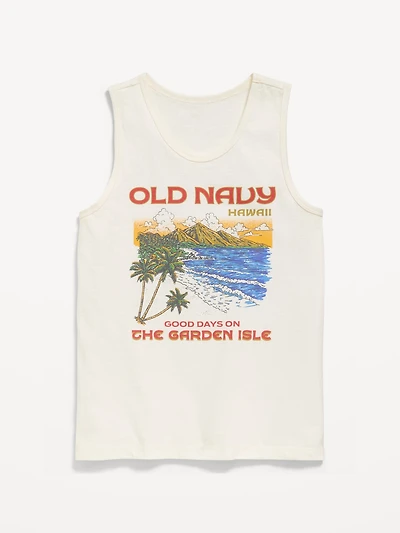 Logo-Graphic Tank Top for Boys