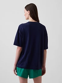 Oversized Brannan Bear Logo T-Shirt