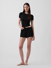 Softest UltraFine Rib Modal PJ Shorts