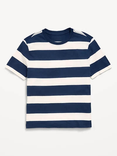 Softest Short-Sleeve Striped T-Shirt for Boys