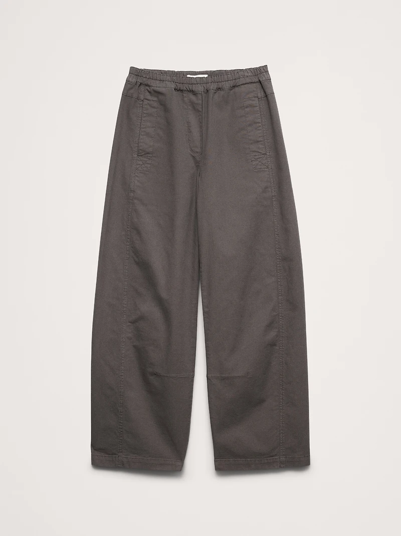 Mid-Rise Relaxed Painter Pull-On Pant