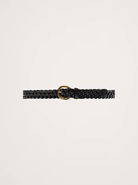 Braided Leather Belt