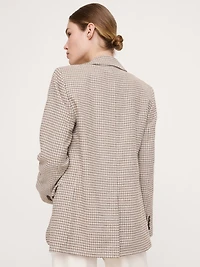 Boyfriend Italian Flannel Blazer