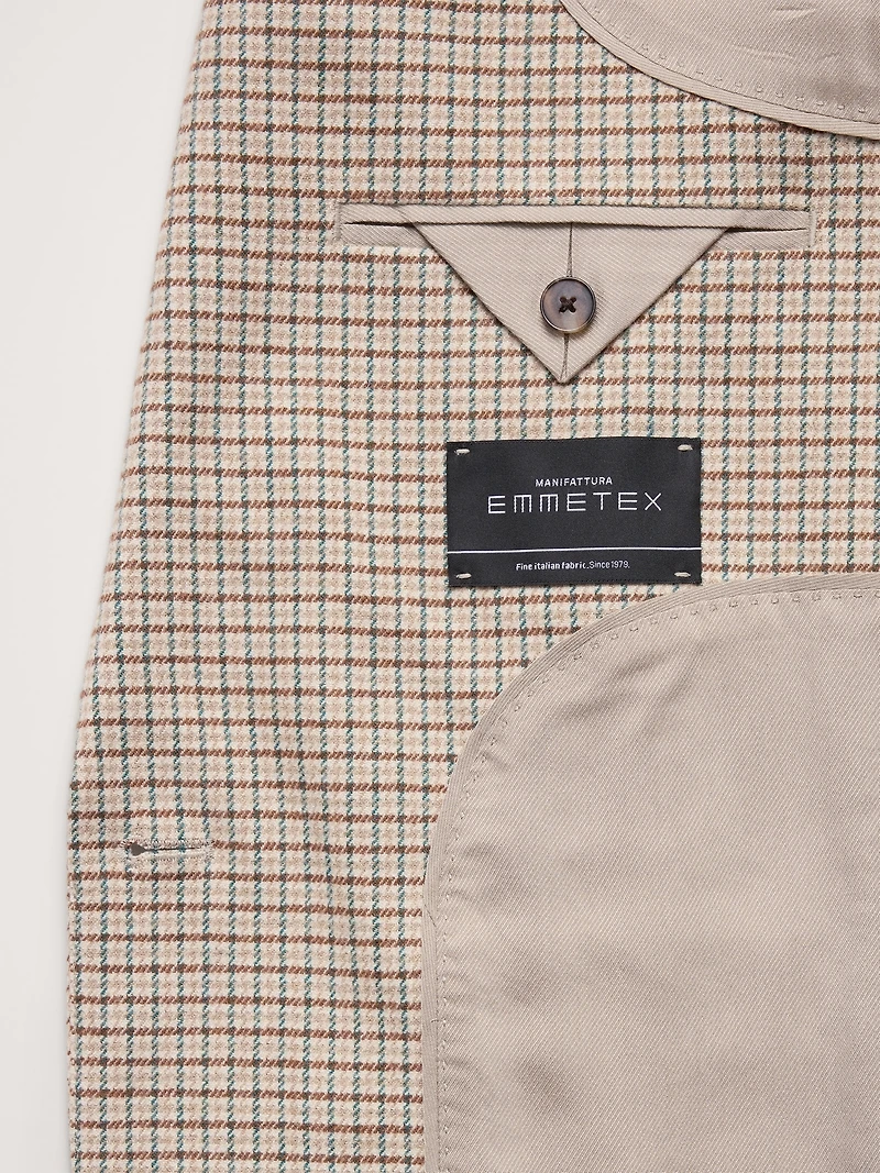 Boyfriend Italian Flannel Blazer