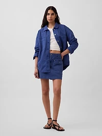Oversized Shirt Jacket