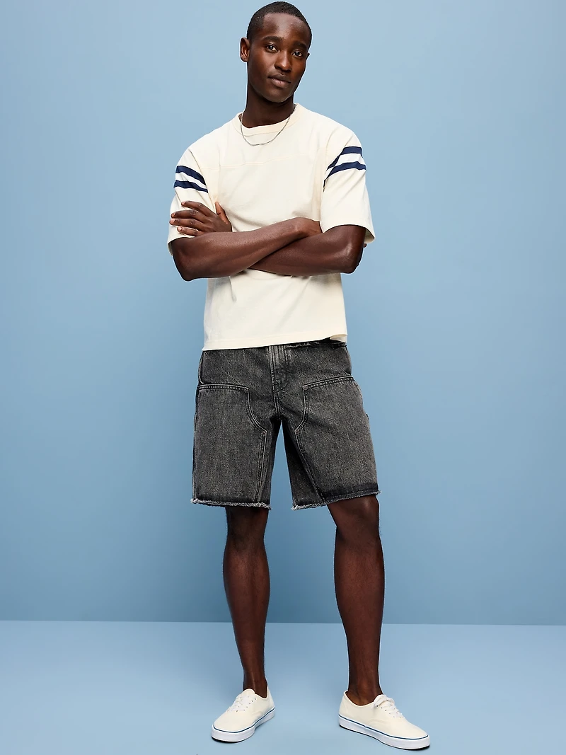 Baggy Carpenter Jean Shorts-- 10-inch inseam