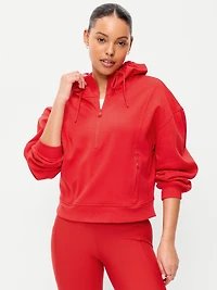 Dynamic Fleece Half-Zip Hoodie Sweatshirt