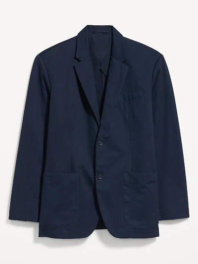 Oversized Twill Blazer