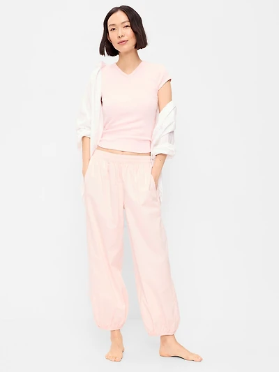 Lightweight Pull-On Parachute Pants