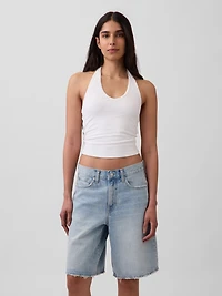 CloseKnit Halter Crop Top
