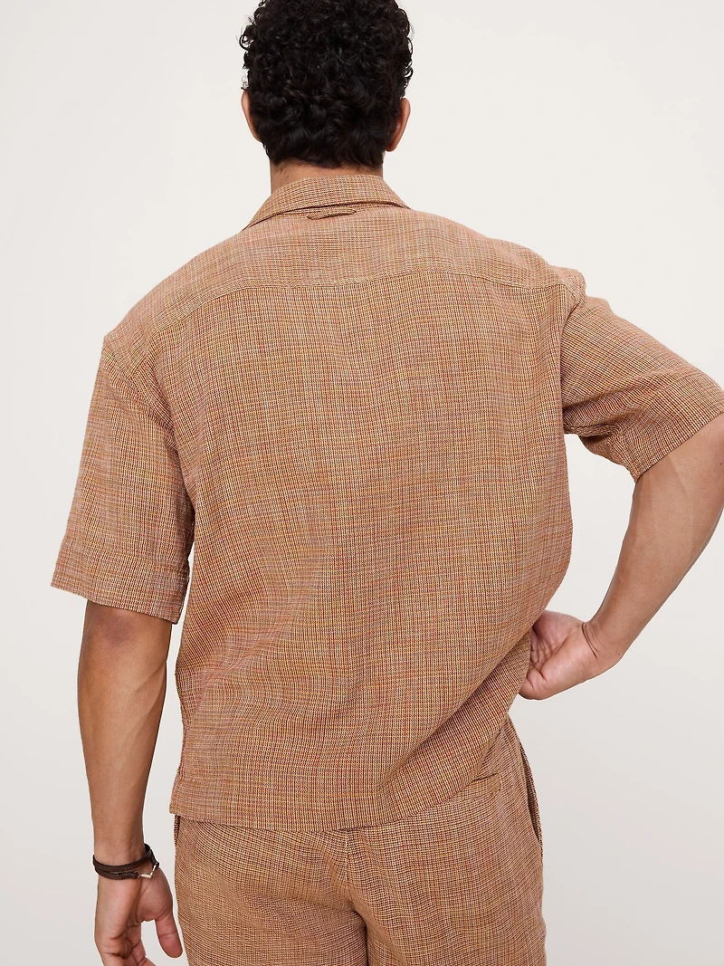 Relaxed-Fit Cotton Resort Shirt