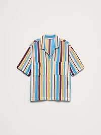 Cotton Mesh Resort Shirt