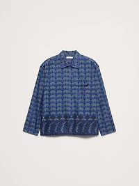 Relaxed-Fit Cotton-Linen Resort Shirt
