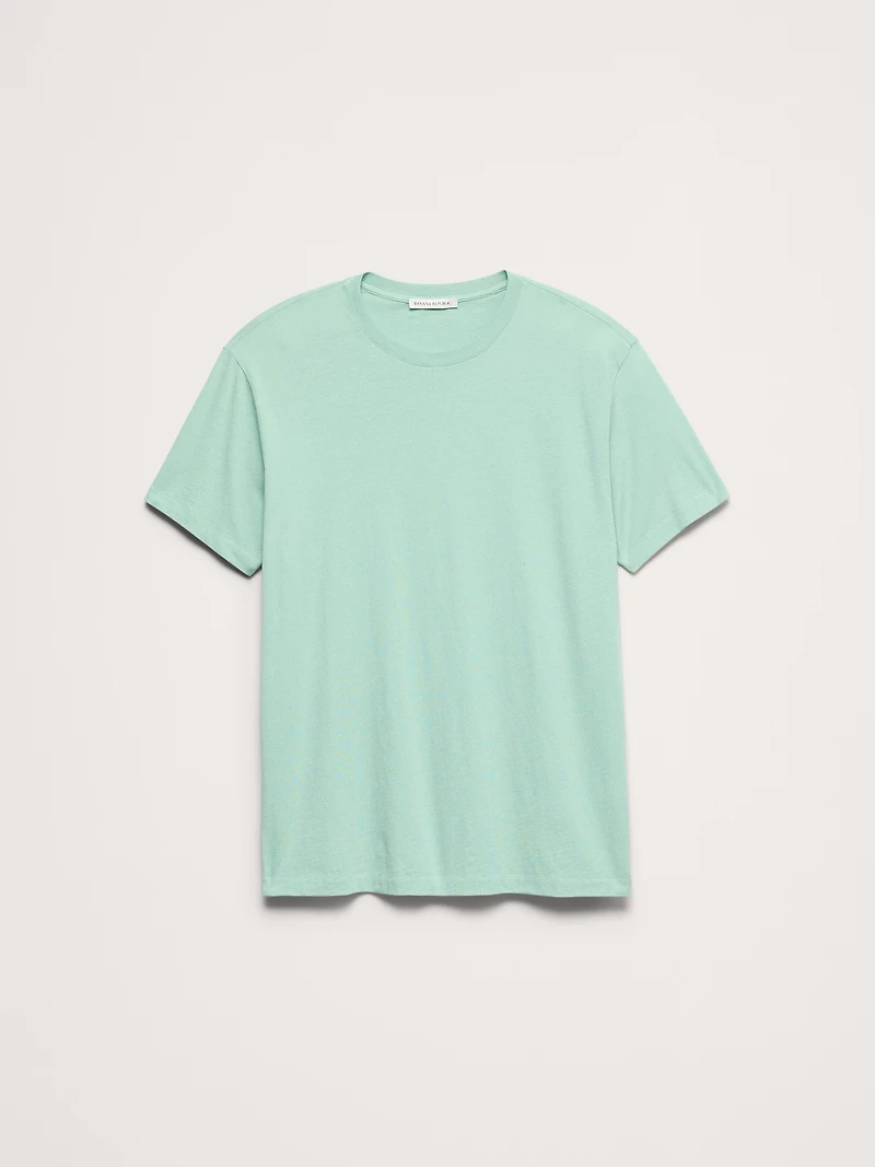 Lightweight Cotton Crew-Neck T-Shirt