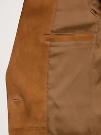 Suede Blazer