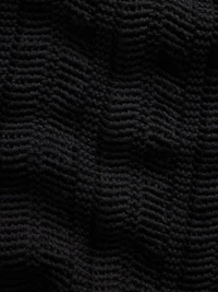 Herringbone Crochet Sweater Shirt