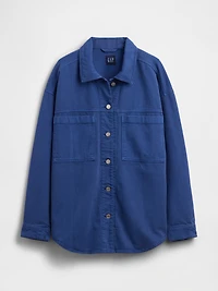 Oversized Shirt Jacket